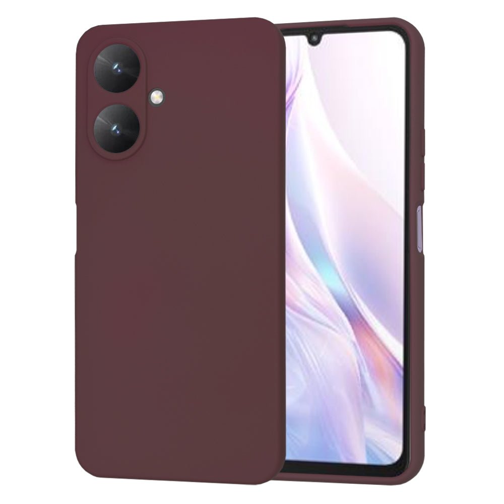 Cover til Xiaomi Redmi 13C 5G, Techsuit, SoftFlex, Vinrød
