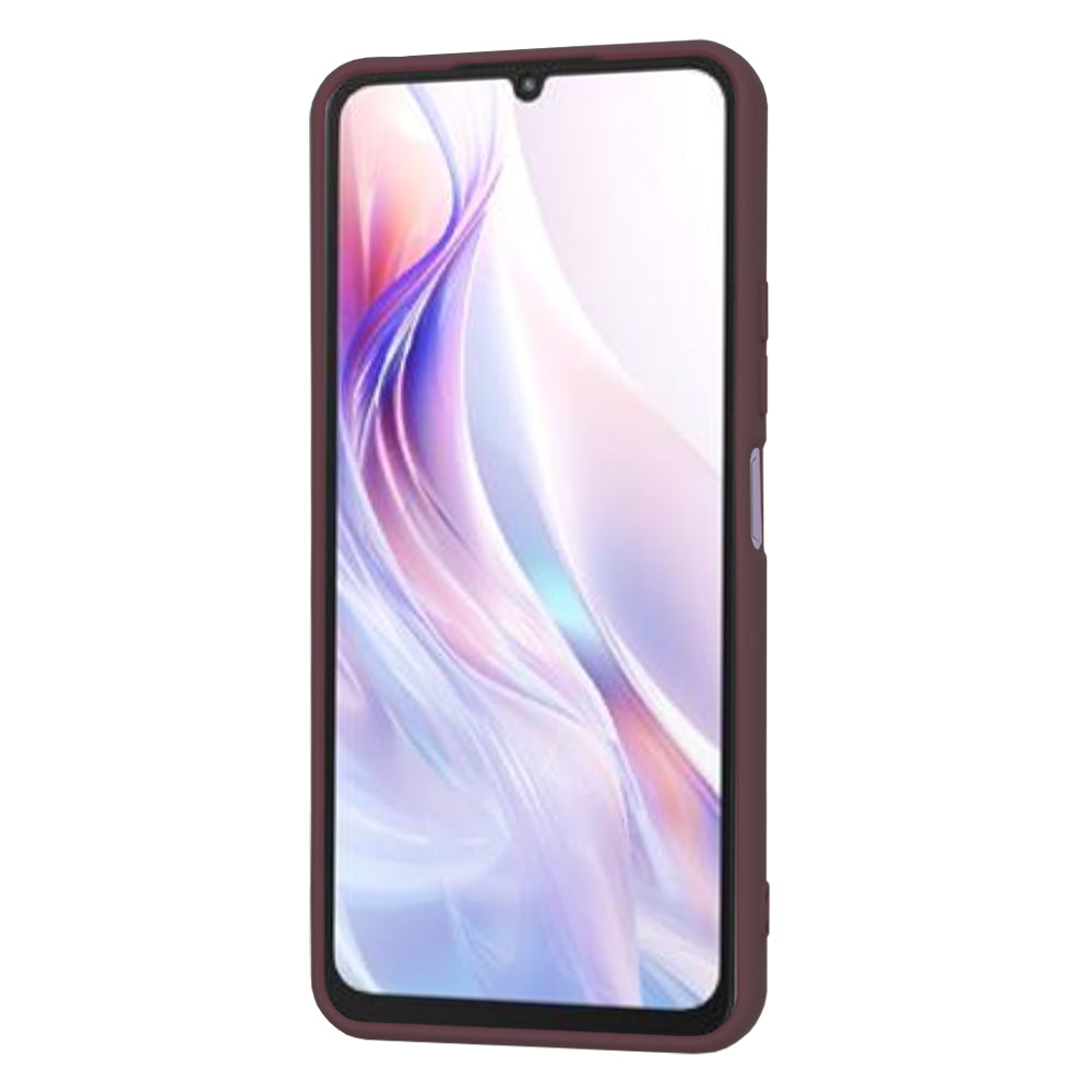 Cover til Xiaomi Redmi 13C 5G, Techsuit, SoftFlex, Vinrød