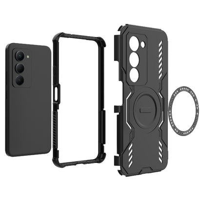 Etui til Xiaomi Redmi 15 5G / 15 4G, Techsuit, ArmorMag, Blå