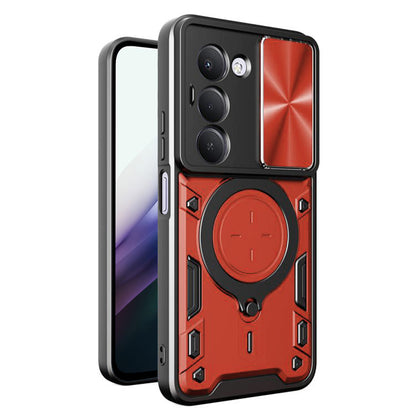 Etui til Xiaomi Redmi 15 5G / 15 4G, Techsuit, CamGuard Pro, Rød