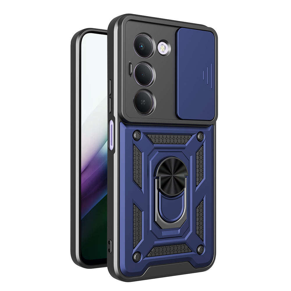 Etui til Xiaomi Redmi 15 5G / 15 4G, Techsuit, CamShield, Blå