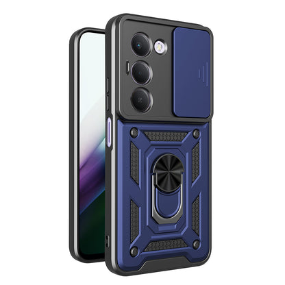 Etui til Xiaomi Redmi 15 5G / 15 4G, Techsuit, CamShield, Blå