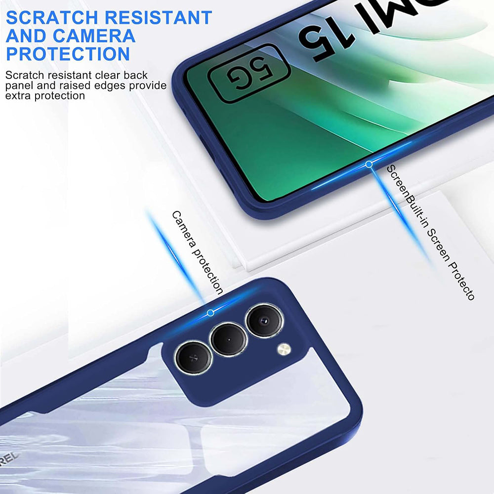 Cover til Xiaomi Redmi 15 5G / 15 4G, Techsuit, ColorVerse 360, Blå