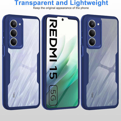 Cover til Xiaomi Redmi 15 5G / 15 4G, Techsuit, ColorVerse 360, Blå