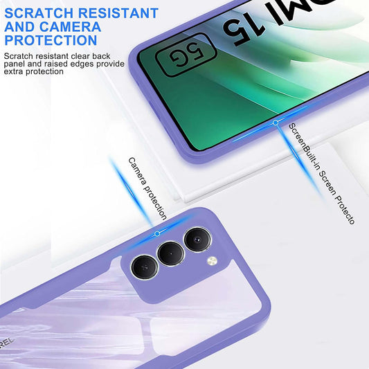 Cover til Xiaomi Redmi 15 5G / 15 4G, Techsuit, ColorVerse 360, Lilla