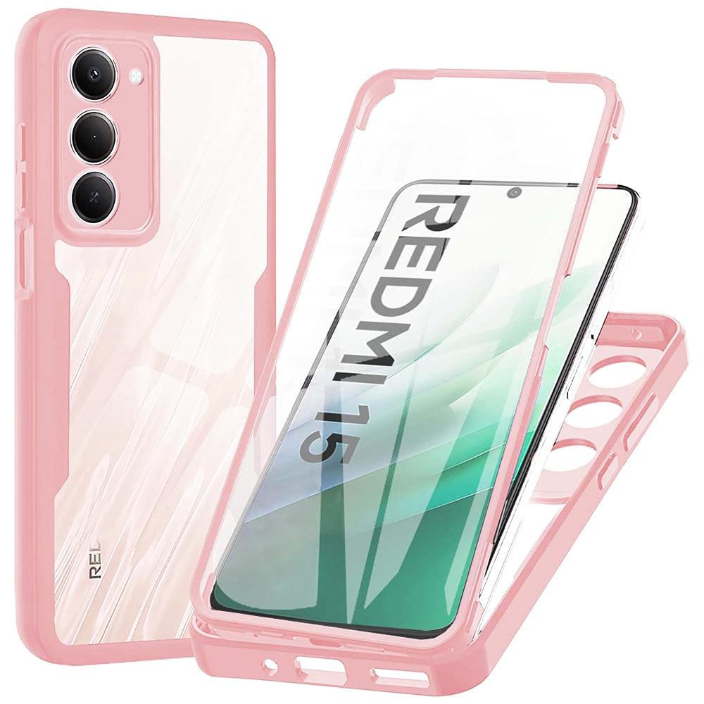 Cover til Xiaomi Redmi 15 5G / 15 4G, Techsuit, ColorVerse 360, Pink