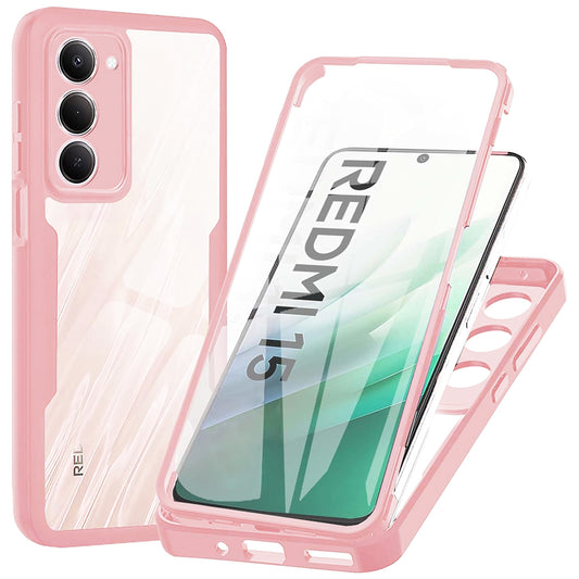 Cover til Xiaomi Redmi 15 5G / 15 4G, Techsuit, ColorVerse 360, Pink