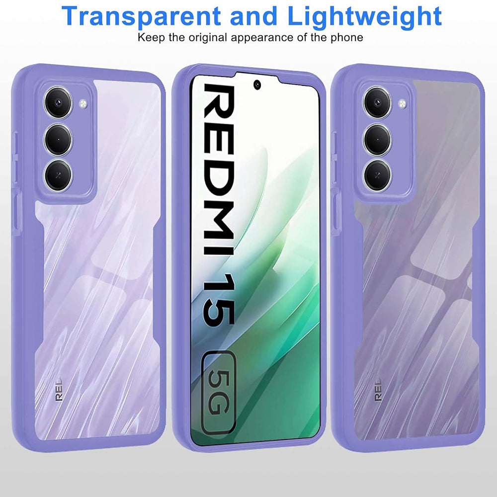 Cover til Xiaomi Redmi 15 5G / 15 4G, Techsuit, ColorVerse 360, Pink