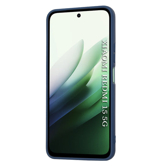 Cover til Xiaomi Redmi 15 5G / 15 4G, Techsuit, SoftFlex, Mørkeblå