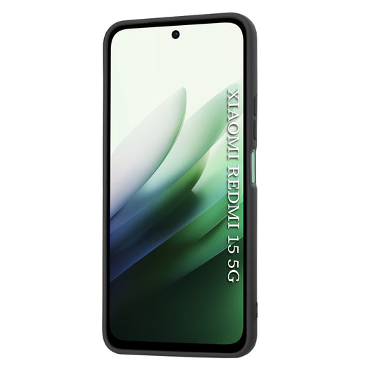 Cover til Xiaomi Redmi 15 5G / 15 4G, Techsuit, SoftFlex, Sort