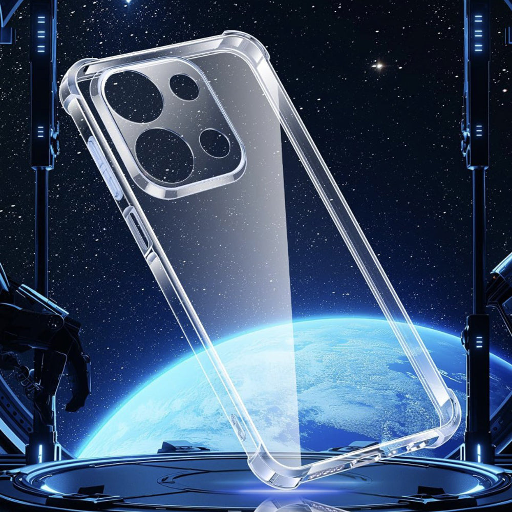 Cover til Xiaomi Redmi 15C 5G / 15C 4G, Techsuit, Stødabsorberende Klar, Transparent