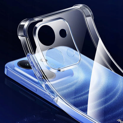 Cover til Xiaomi Redmi 15C 5G / 15C 4G, Techsuit, Stødabsorberende Klar, Transparent