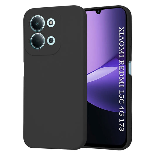 Cover til Xiaomi Redmi 15C 5G / 15C 4G, Techsuit, SoftFlex, Sort