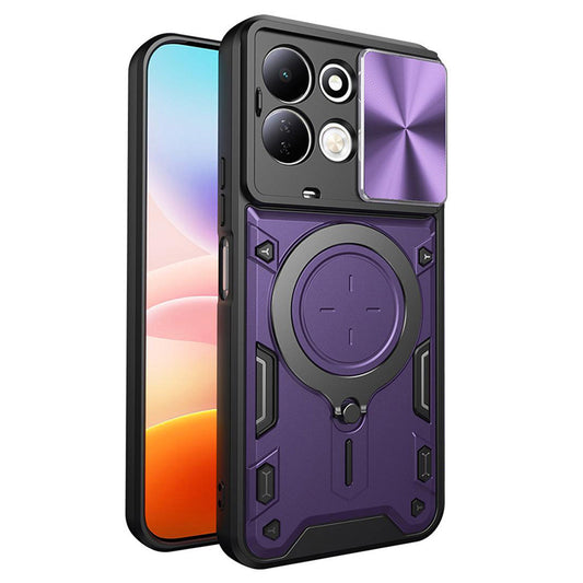 Etui til Xiaomi Redmi 17 5G / 17 4G, Techsuit, CamGuard Pro, lilla