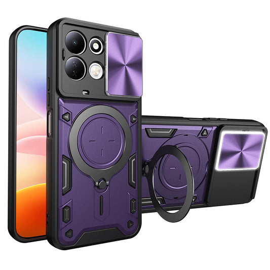 Etui til Xiaomi Redmi 17 5G / 17 4G, Techsuit, CamGuard Pro, lilla