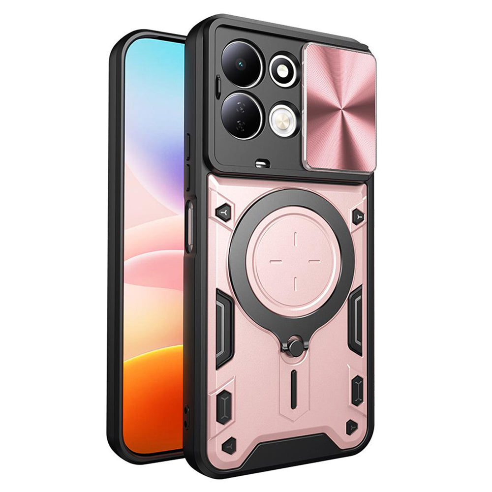 Etui til Xiaomi Redmi 17 5G / 17 4G, Techsuit, CamGuard Pro, rosaguld