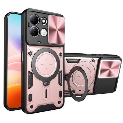 Etui til Xiaomi Redmi 17 5G / 17 4G, Techsuit, CamGuard Pro, rosaguld