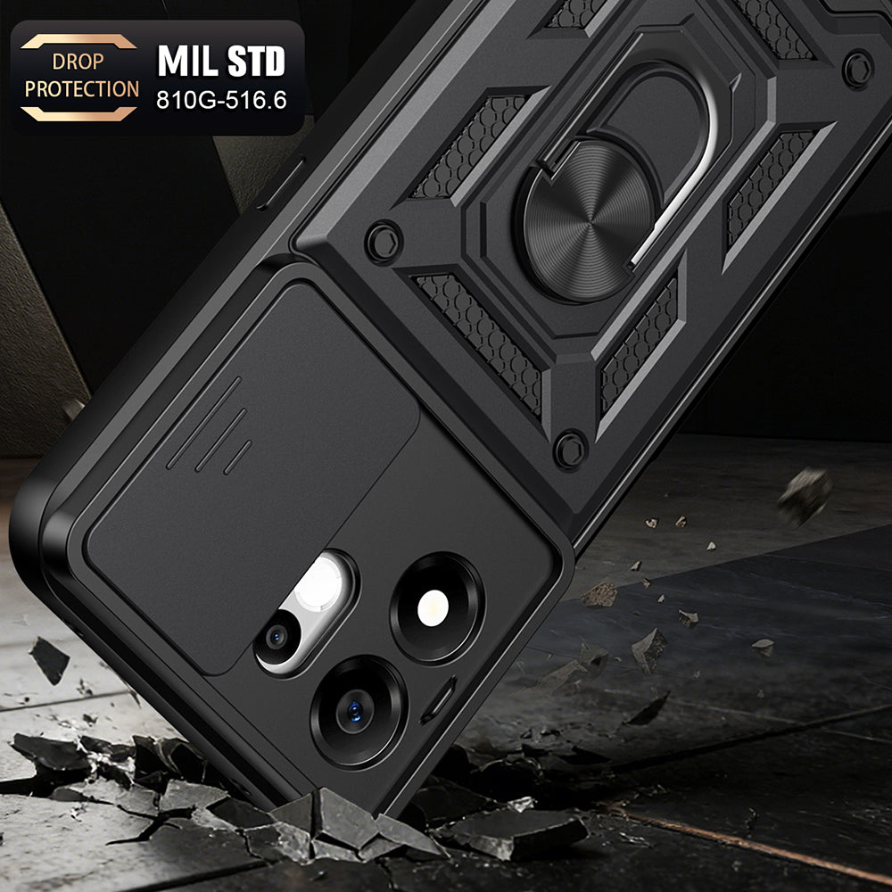 Cover til Xiaomi Redmi 17 5G / 17 4G, Techsuit, CamShield, Sort