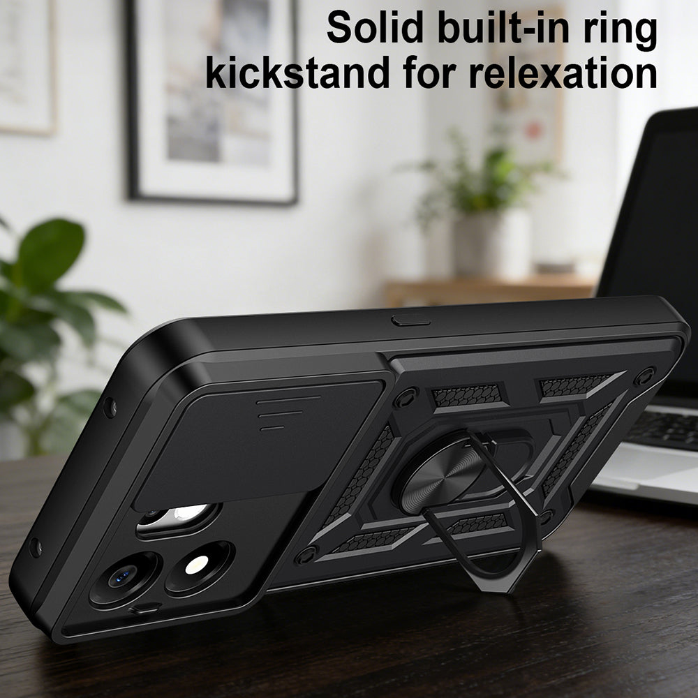 Cover til Xiaomi Redmi 17 5G / 17 4G, Techsuit, CamShield, Sort