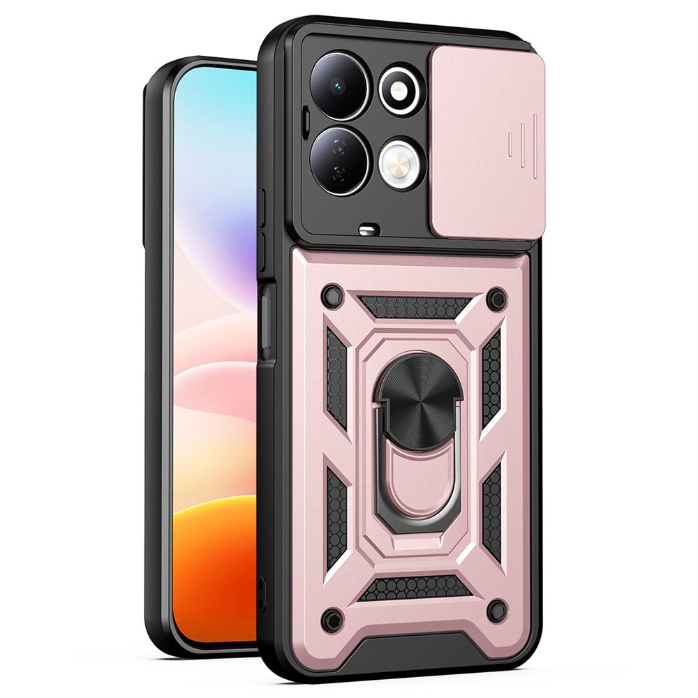 Cover til Xiaomi Redmi 17 5G / 17 4G, Techsuit, CamShield, Rosa Guld