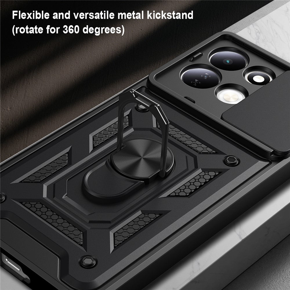 Cover til Xiaomi Redmi 17 5G / 17 4G, Techsuit, CamShield, Rosa Guld