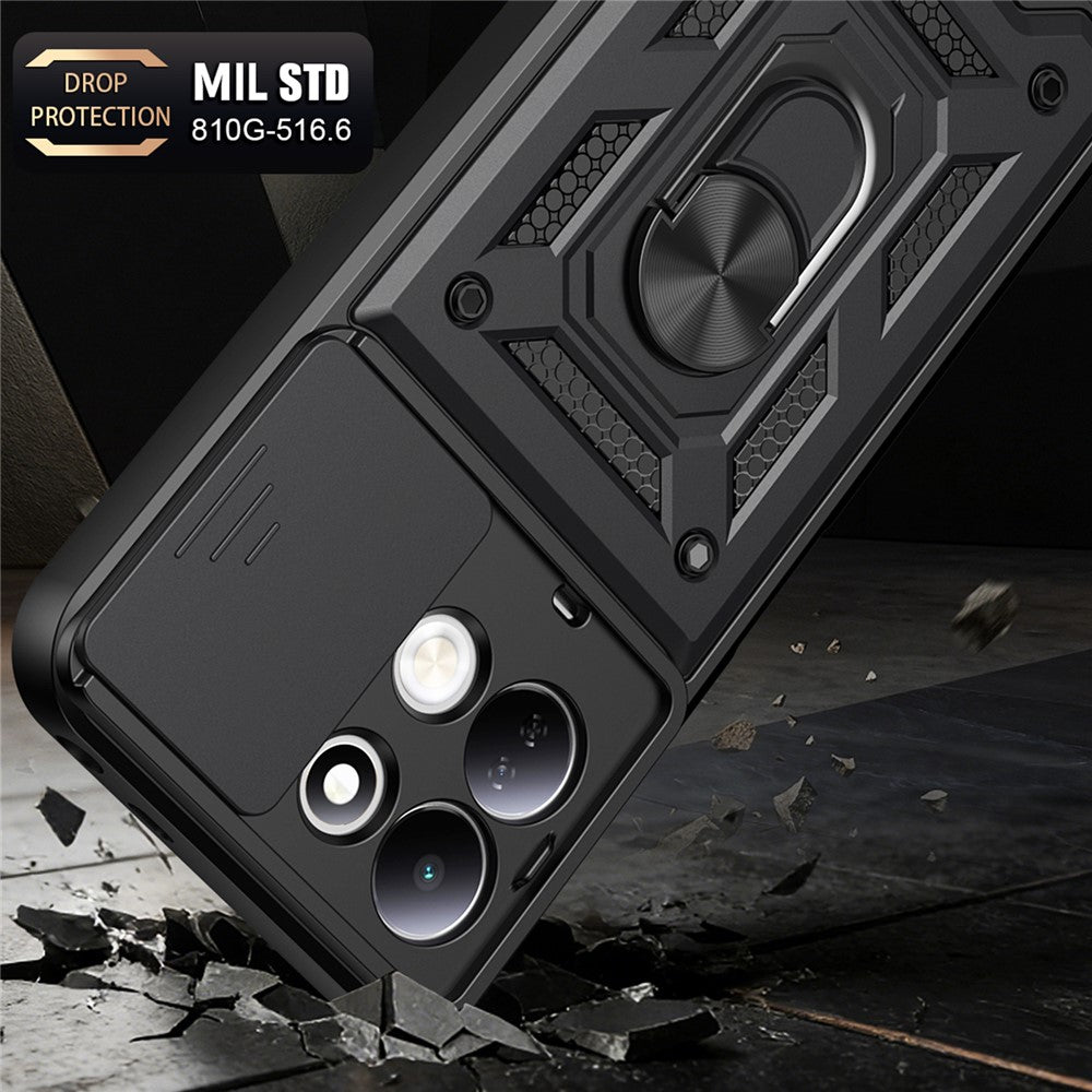 Cover til Xiaomi Redmi 17 5G / 17 4G, Techsuit, CamShield, Grøn