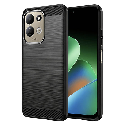 Cover til Xiaomi Redmi 17 5G / 17 4G, Techsuit, Carbon, Sort