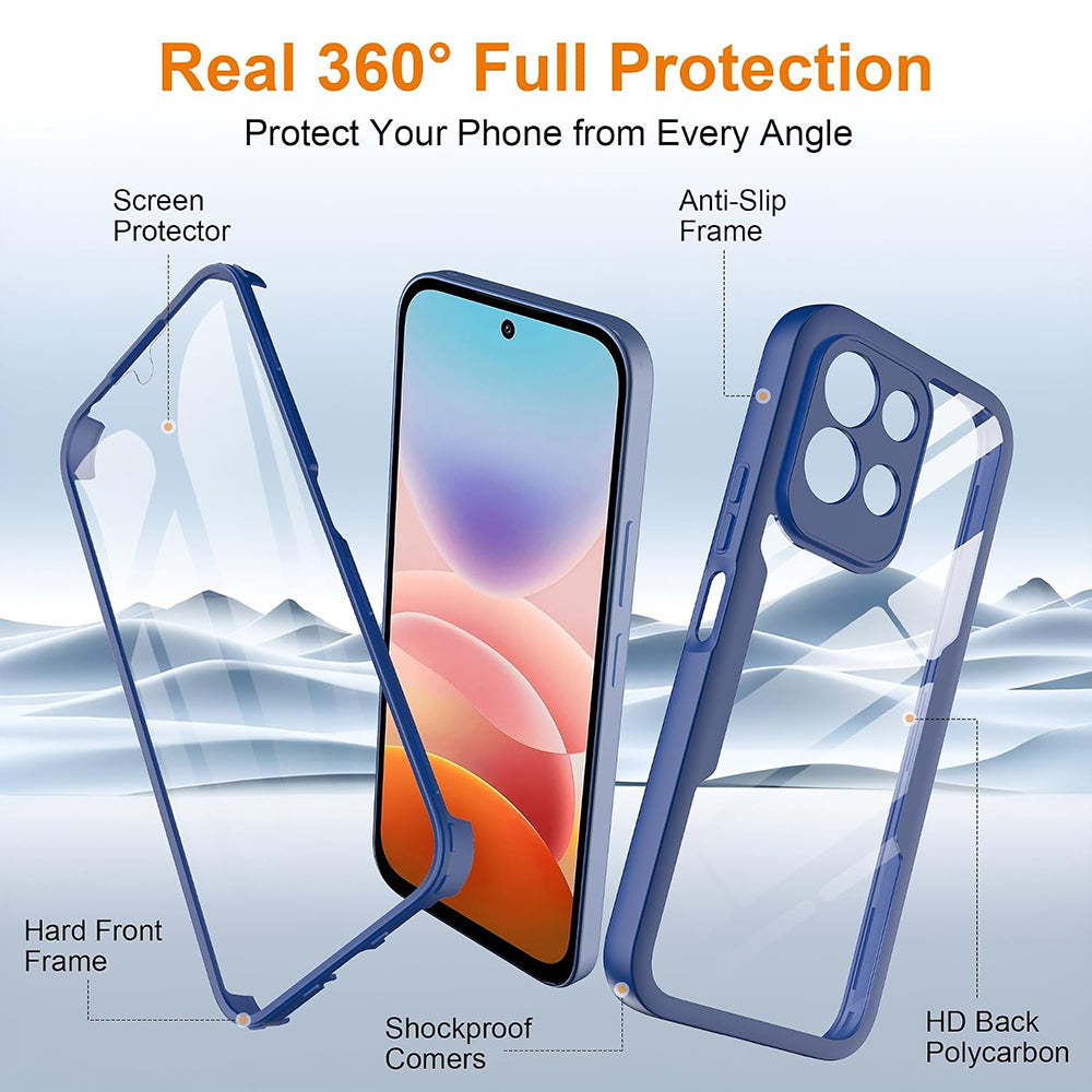 Cover til Xiaomi Redmi 17 5G / 17 4G, Techsuit, ColorVerse 360, Blå