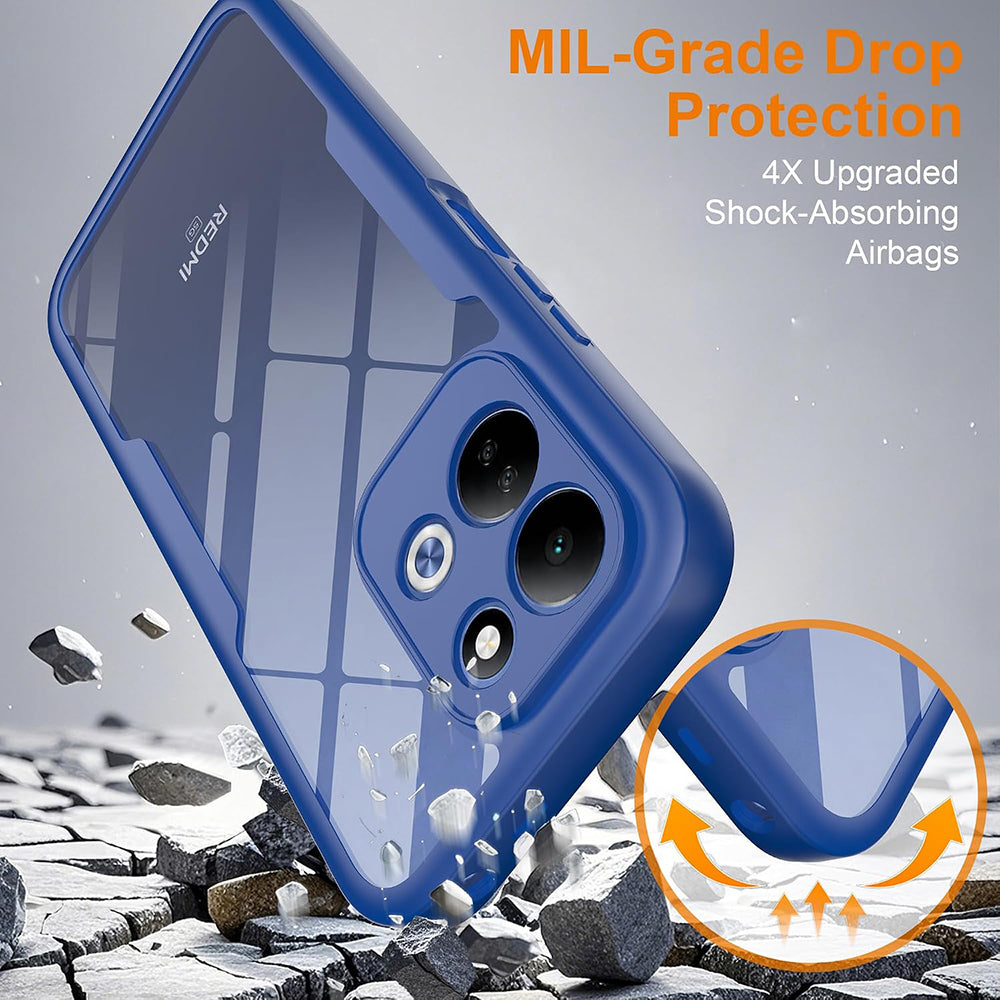 Cover til Xiaomi Redmi 17 5G / 17 4G, Techsuit, ColorVerse 360, Blå
