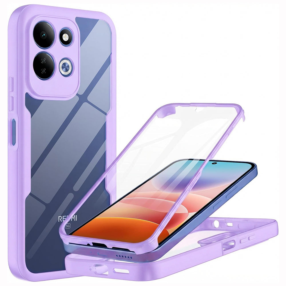 Cover til Xiaomi Redmi 17 5G / 17 4G, Techsuit, ColorVerse 360, lilla
