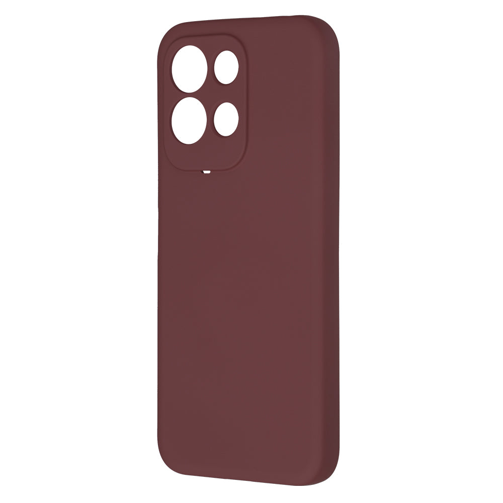 Etui til Xiaomi Redmi 17 5G / 17 4G, Techsuit, SoftFlex, bordeauxfarvet