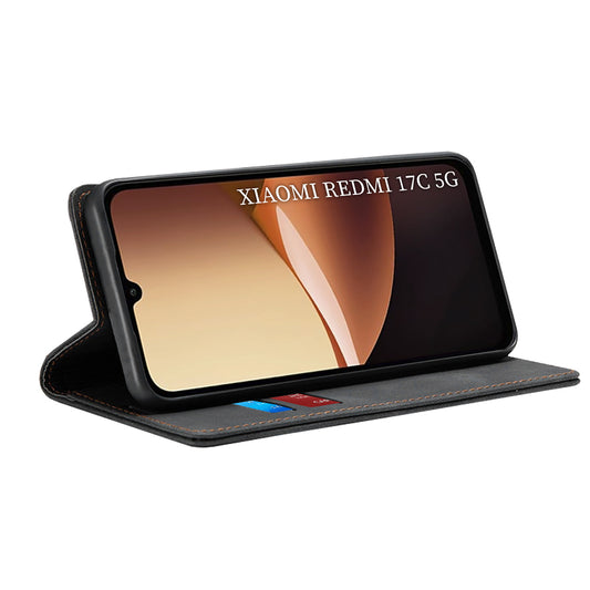 Cover til Xiaomi Redmi 17C 5G, Techsuit, Confy, Sort