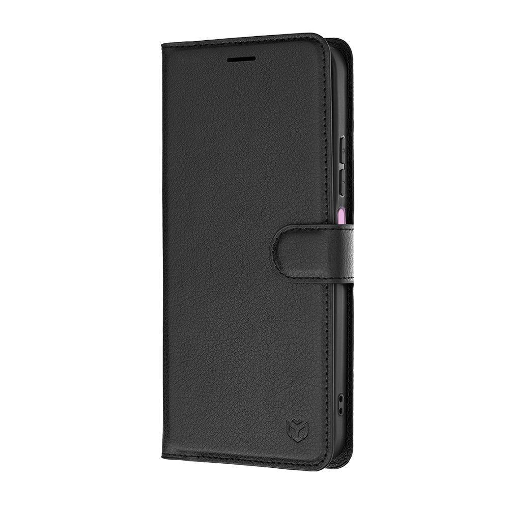 Cover til Xiaomi Redmi 17C 5G, Techsuit, Leather Folio, Sort
