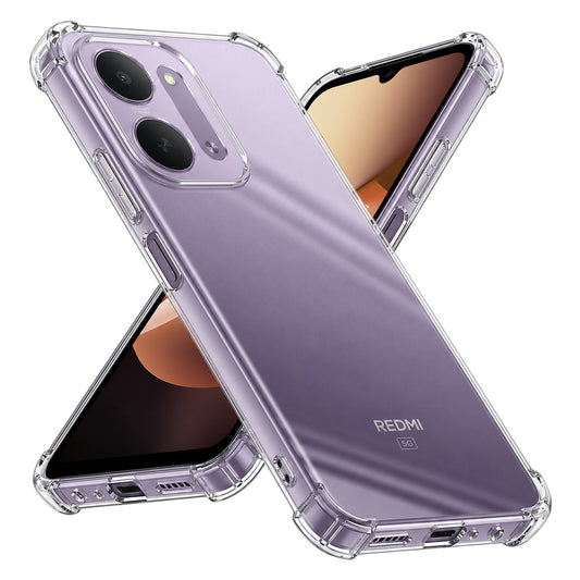 Cover til Xiaomi Redmi 17C 5G, Techsuit, Stødabsorberende Klar, Transparent