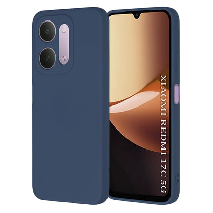 Etui til Xiaomi Redmi 17C 5G, Techsuit, SoftFlex, marineblå