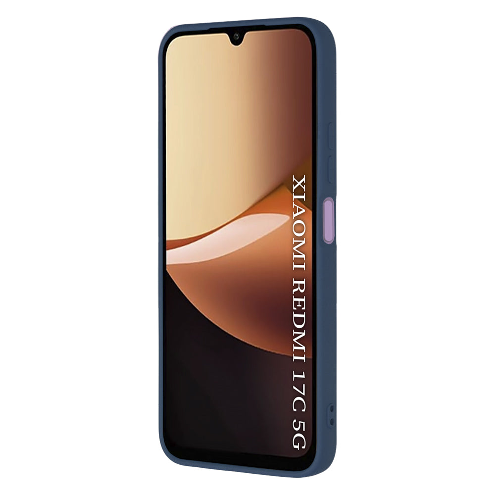 Etui til Xiaomi Redmi 17C 5G, Techsuit, SoftFlex, marineblå