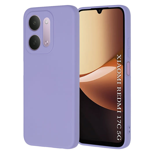 Etui til Xiaomi Redmi 17C 5G, Techsuit, SoftFlex, lys lilla