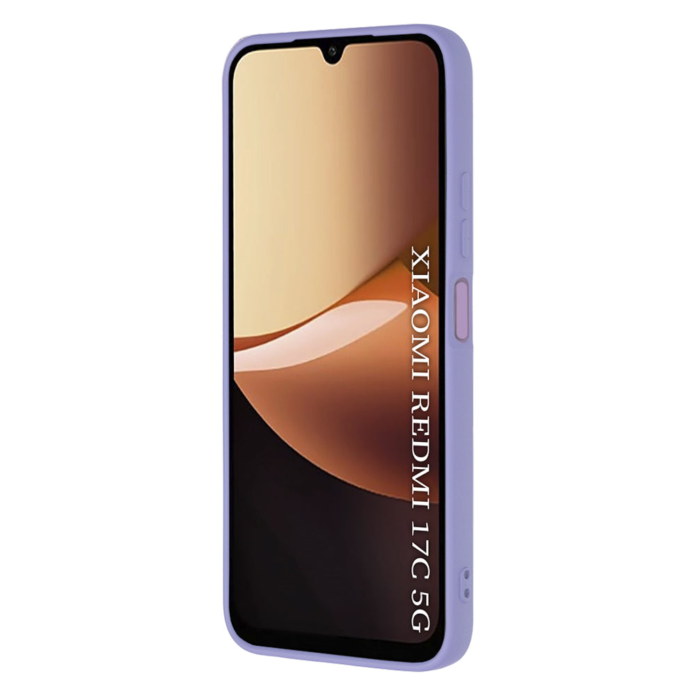 Etui til Xiaomi Redmi 17C 5G, Techsuit, SoftFlex, lys lilla