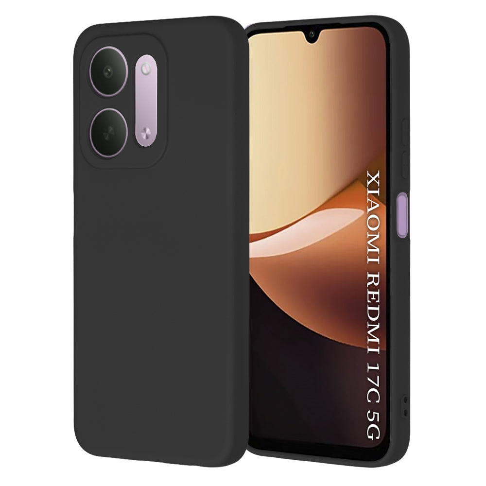 Etui til Xiaomi Redmi 17C 5G, Techsuit, SoftFlex, sort