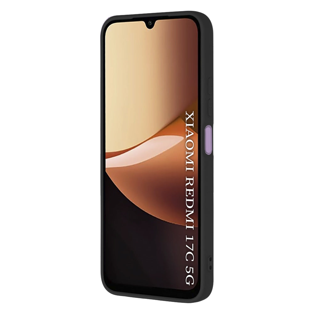 Etui til Xiaomi Redmi 17C 5G, Techsuit, SoftFlex, sort