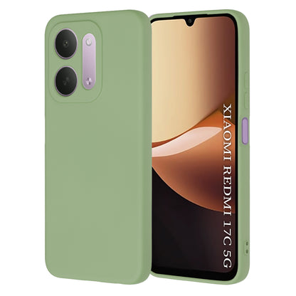 Etui til Xiaomi Redmi 17C 5G, Techsuit, SoftFlex, lysegrøn
