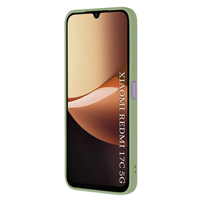 Etui til Xiaomi Redmi 17C 5G, Techsuit, SoftFlex, lysegrøn
