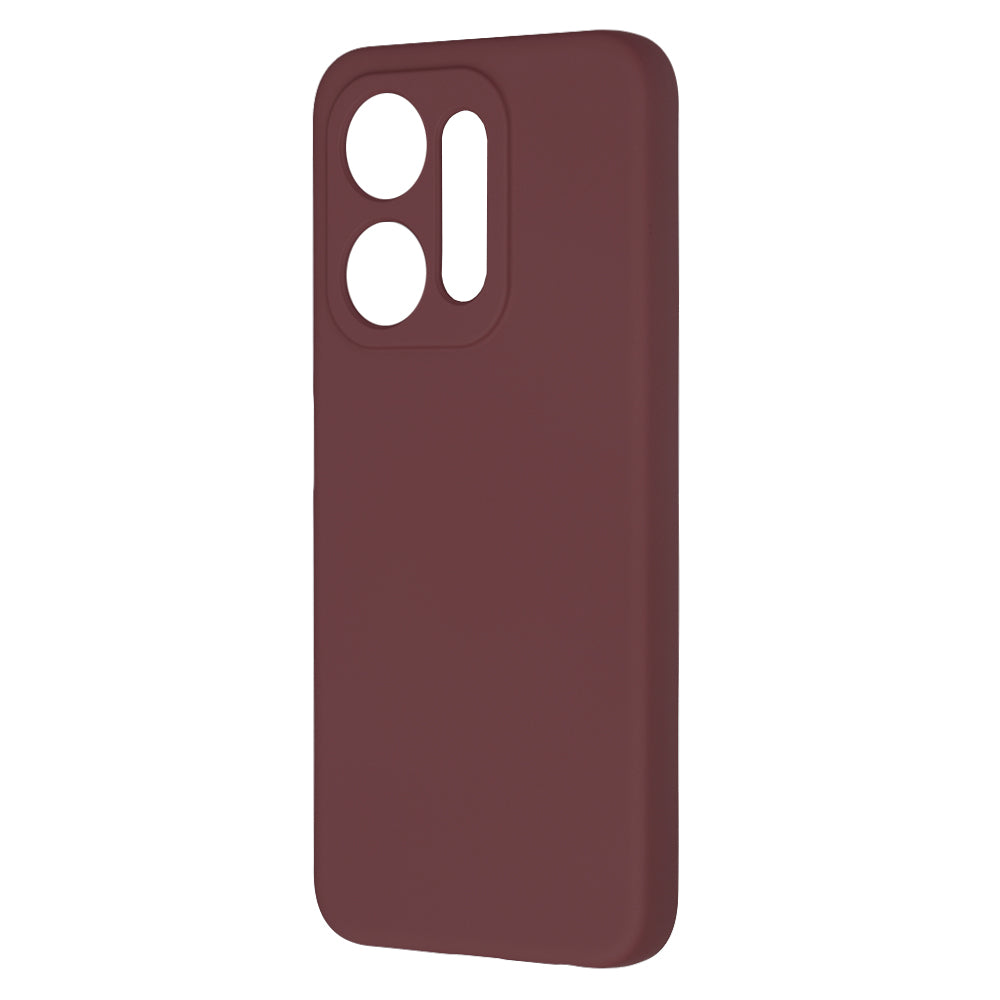 Etui til Xiaomi Redmi 17C 5G, Techsuit, SoftFlex, bordeauxfarvet