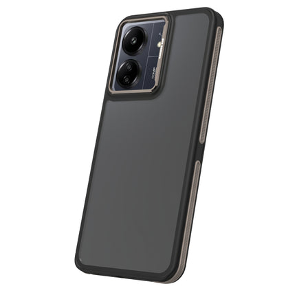 Cover til Xiaomi Poco M6 / Redmi 13C 5G, OEM, Crystal Black, Grå