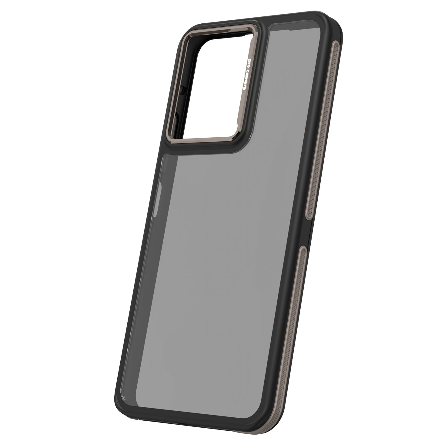 Cover til Xiaomi Poco M6 / Redmi 13C 5G, OEM, Crystal Black, Grå