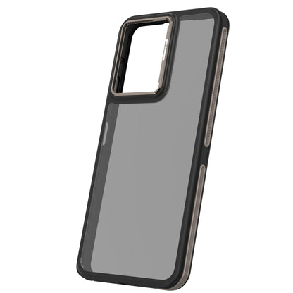 Cover til Xiaomi Poco M6 / Redmi 13C 5G, OEM, Crystal Black, Grå