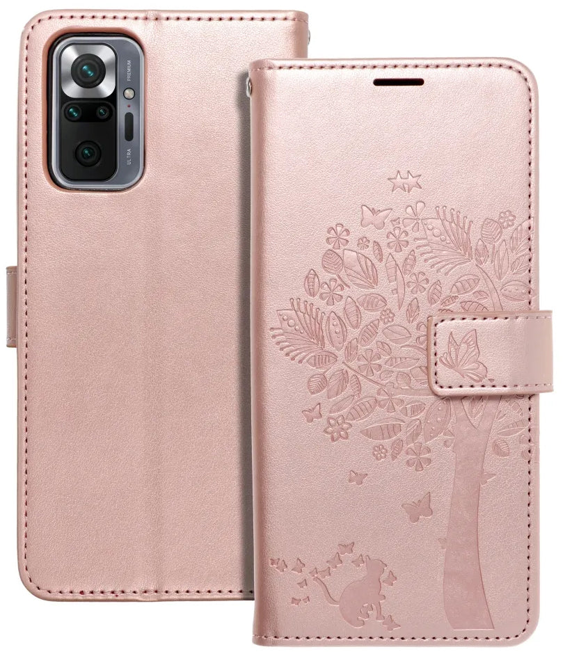 Cover til Xiaomi Redmi Note 10 Pro, OEM, MEZZO Tree, Rosa Guld