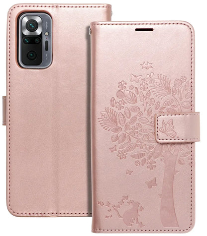 Cover til Xiaomi Redmi Note 10 Pro, OEM, MEZZO Tree, Rosa Guld