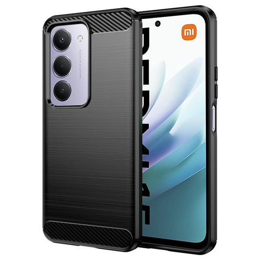 Cover til Xiaomi Redmi 15 5G / 15 4G, Techsuit, Carbon, Sort