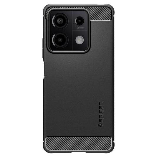 Etui til Xiaomi Redmi Note 13 5G, Spigen, Rugged Armor, Sort ACS07665